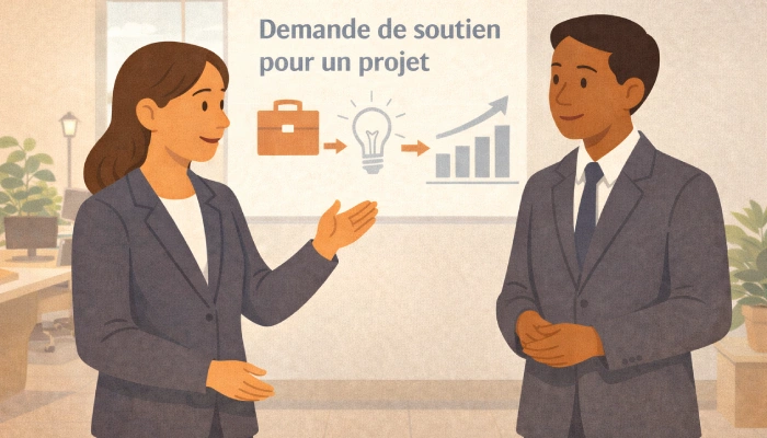 Lettre de demande de soutien pour un projet