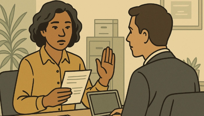 Modèle courrier refus dématérialisation bulletin de paie
