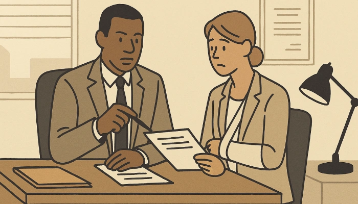 Modele de lettre de reserve accident du travail par l employeur