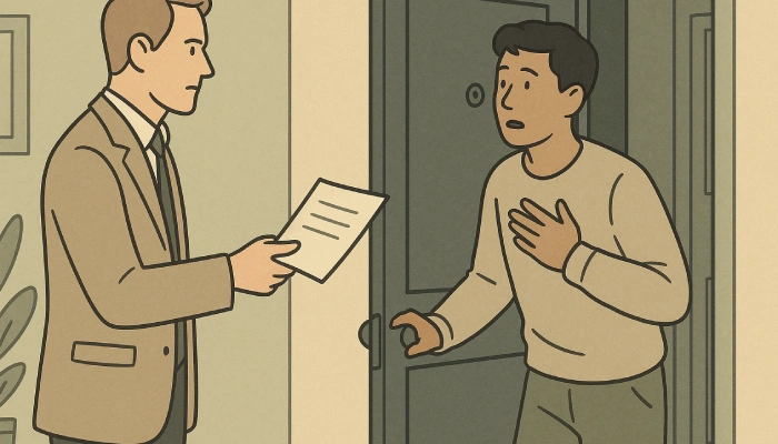 Modèle de lettre demande de quitter les lieux