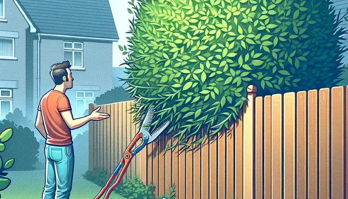 Modèle lettre pour demande voisin tailler sa haie
