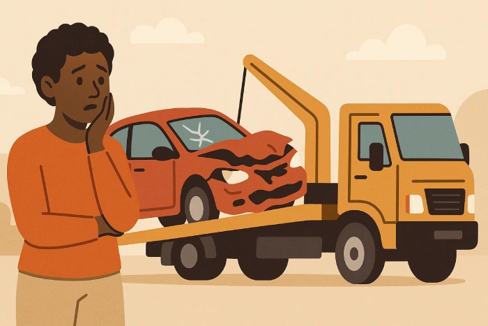 Modèle lettre résiliation assurance auto suite destruction